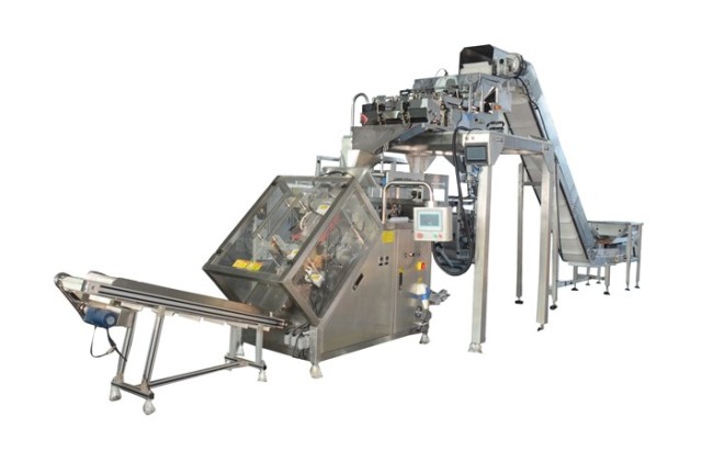 Inclined packing Machine