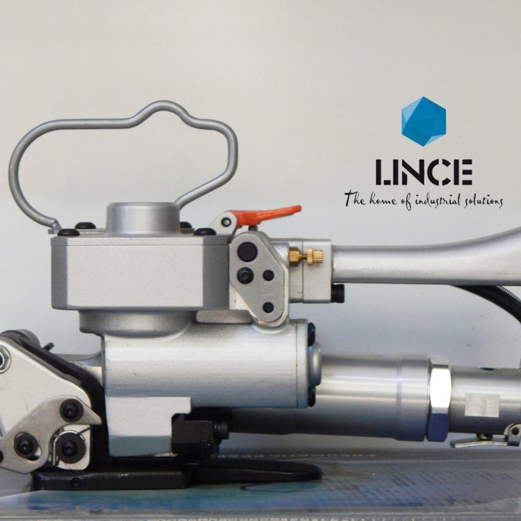 Pneumatic strapping machine