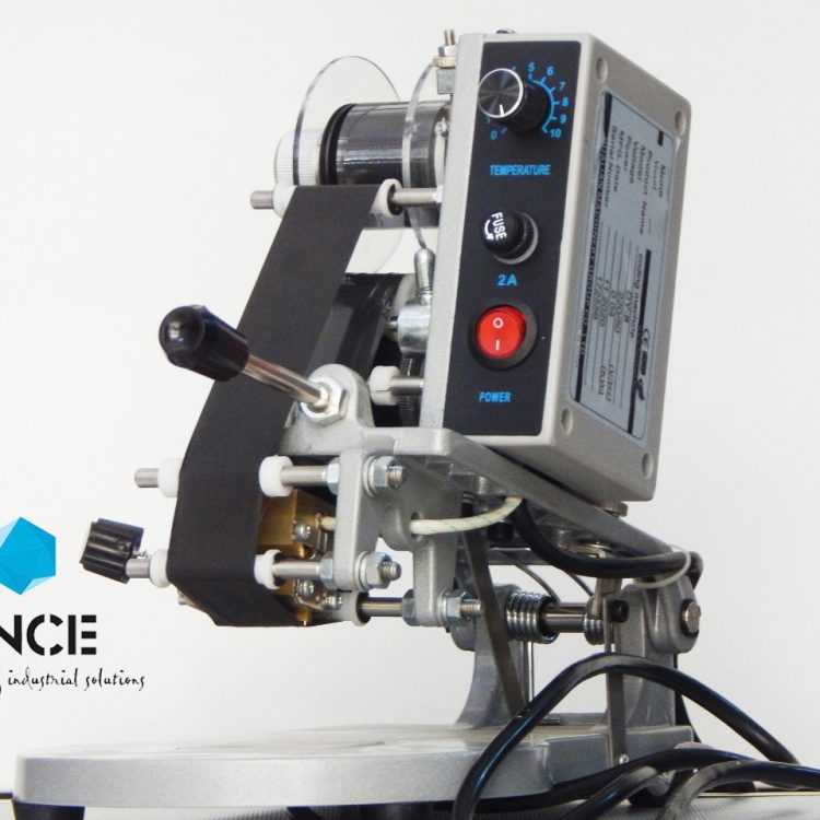 Manual ribbon coding machine