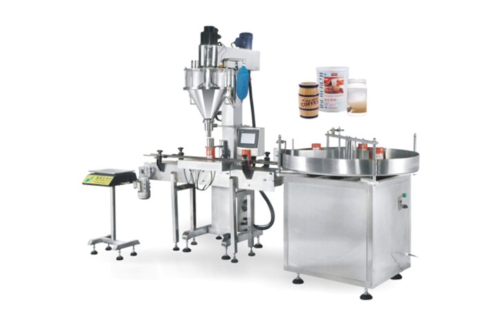 Automatic screw auger powder packing machine
