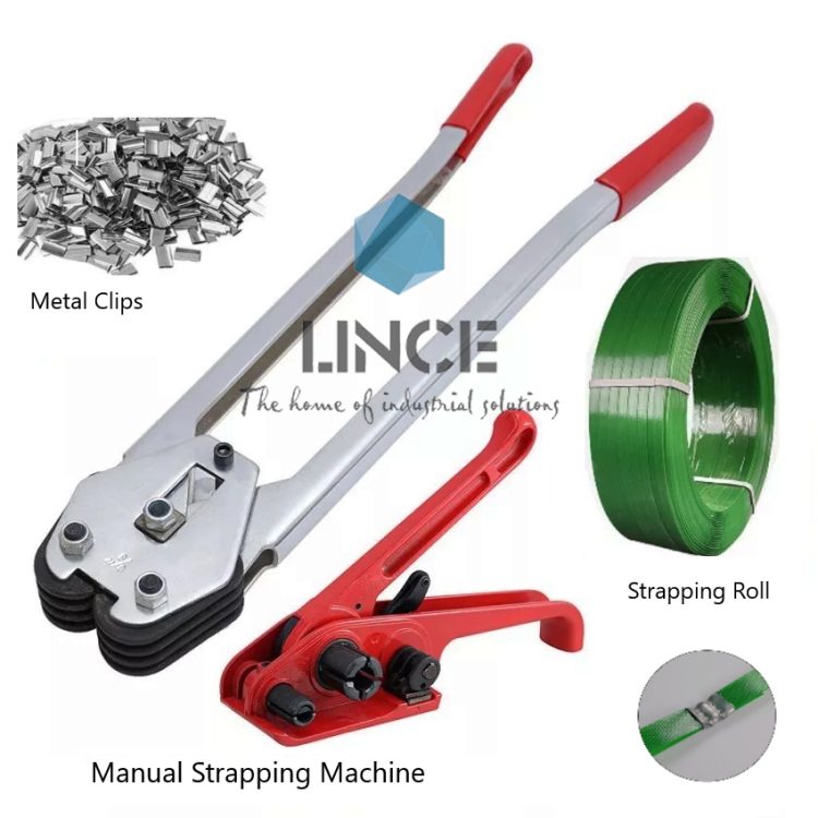 Manual strapping machine